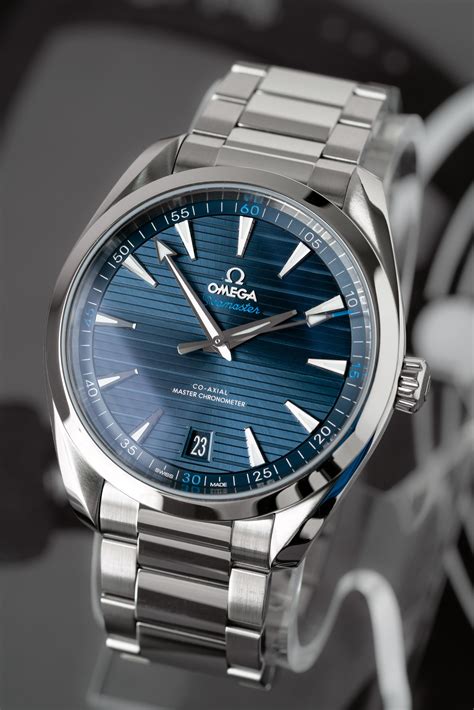 omega seamaster aqua terra 150m blue